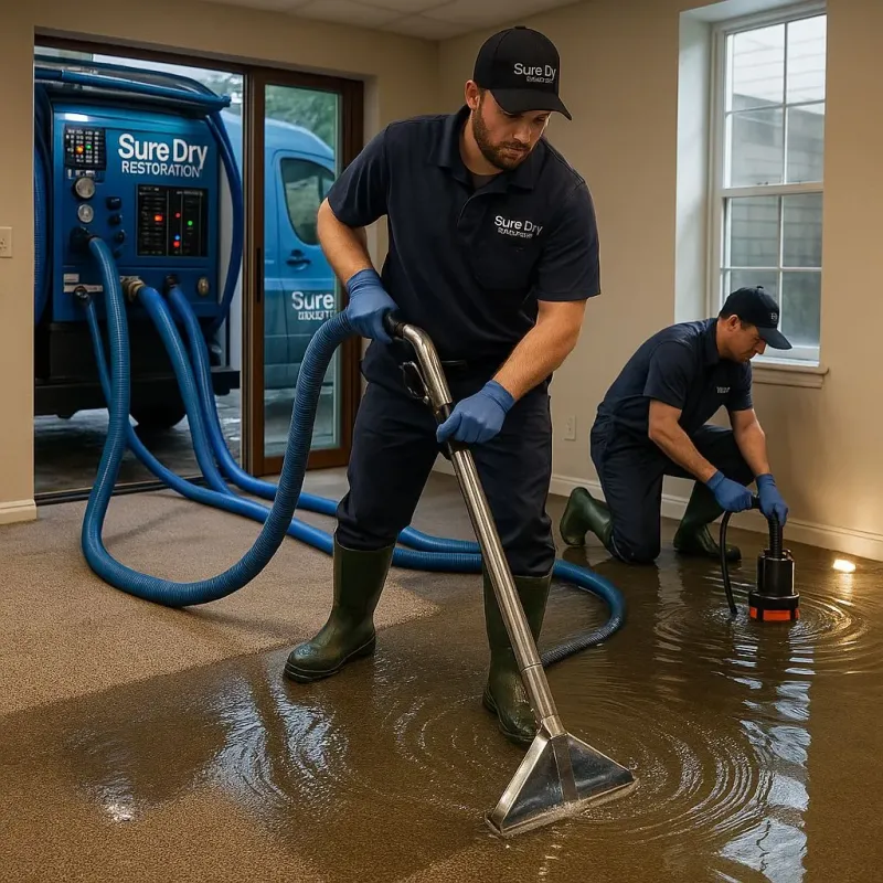 Water Extraction and Removal process in Odon, IN
